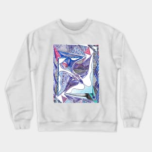 Abstract Art Crewneck Sweatshirt